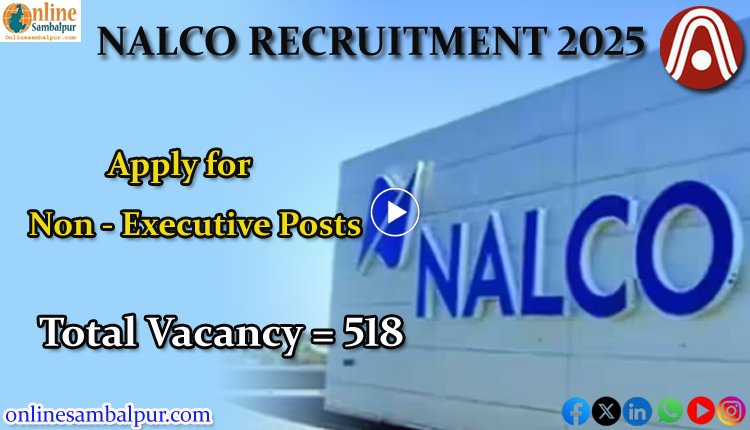 National Aluminium Company Ltd Recruitment 2025